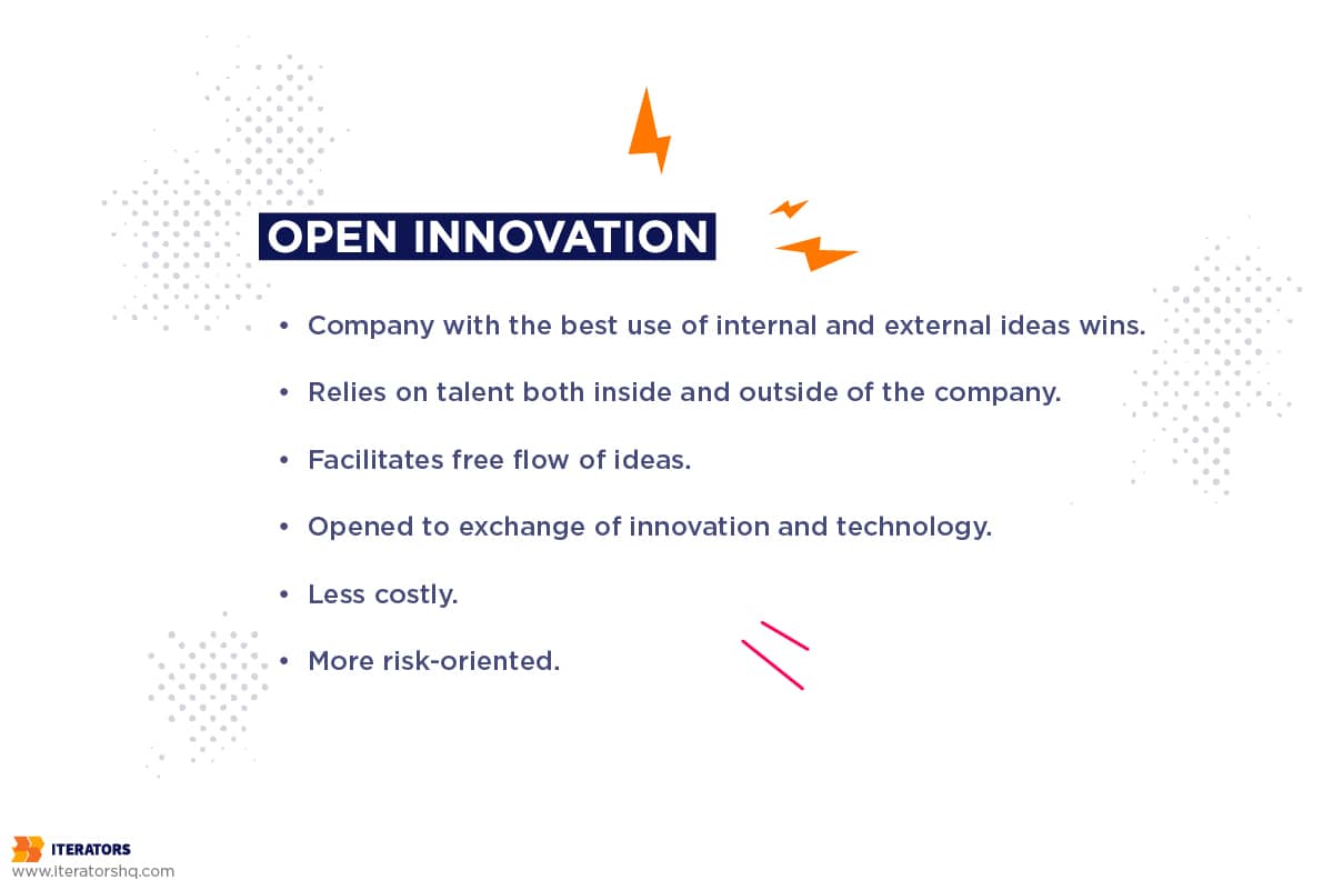 open innovation model