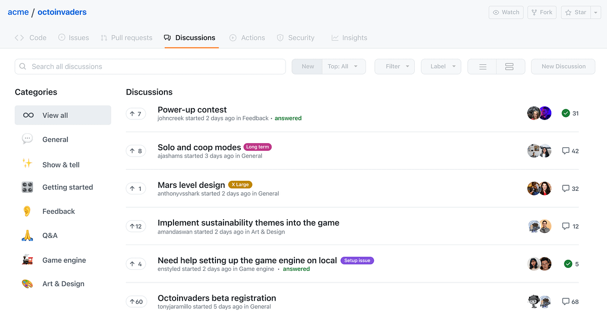 in depth interview github example