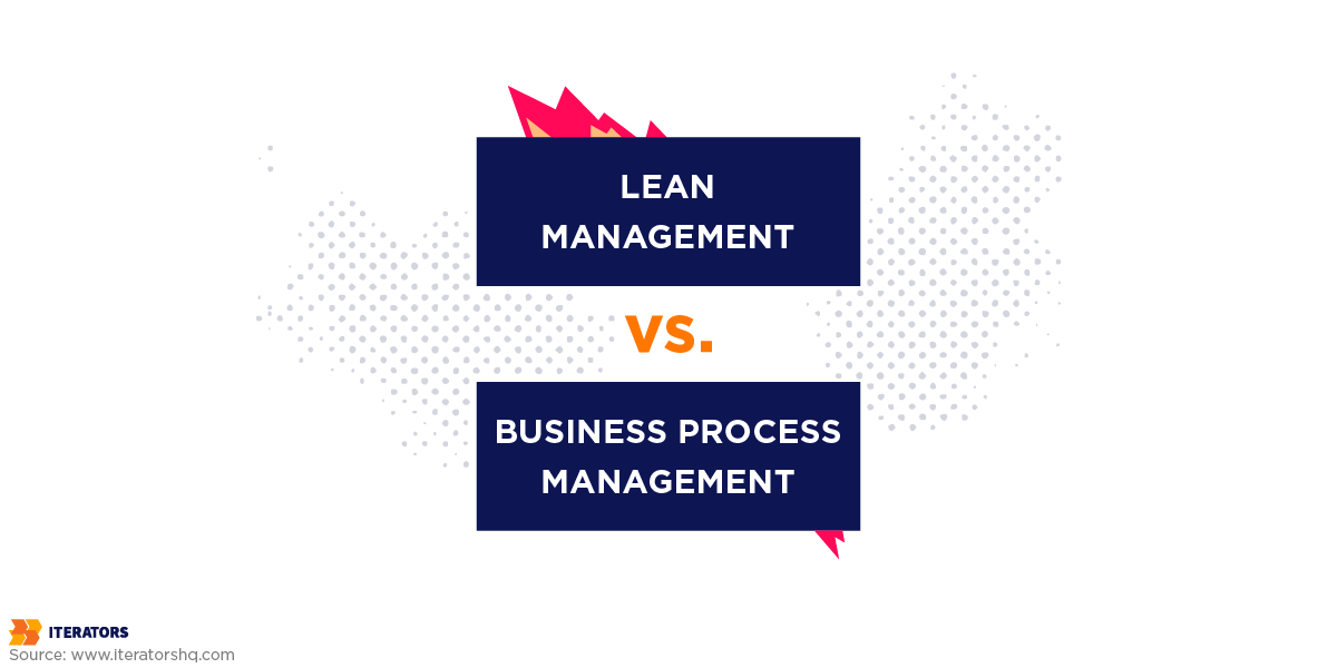 lean management vs business process management