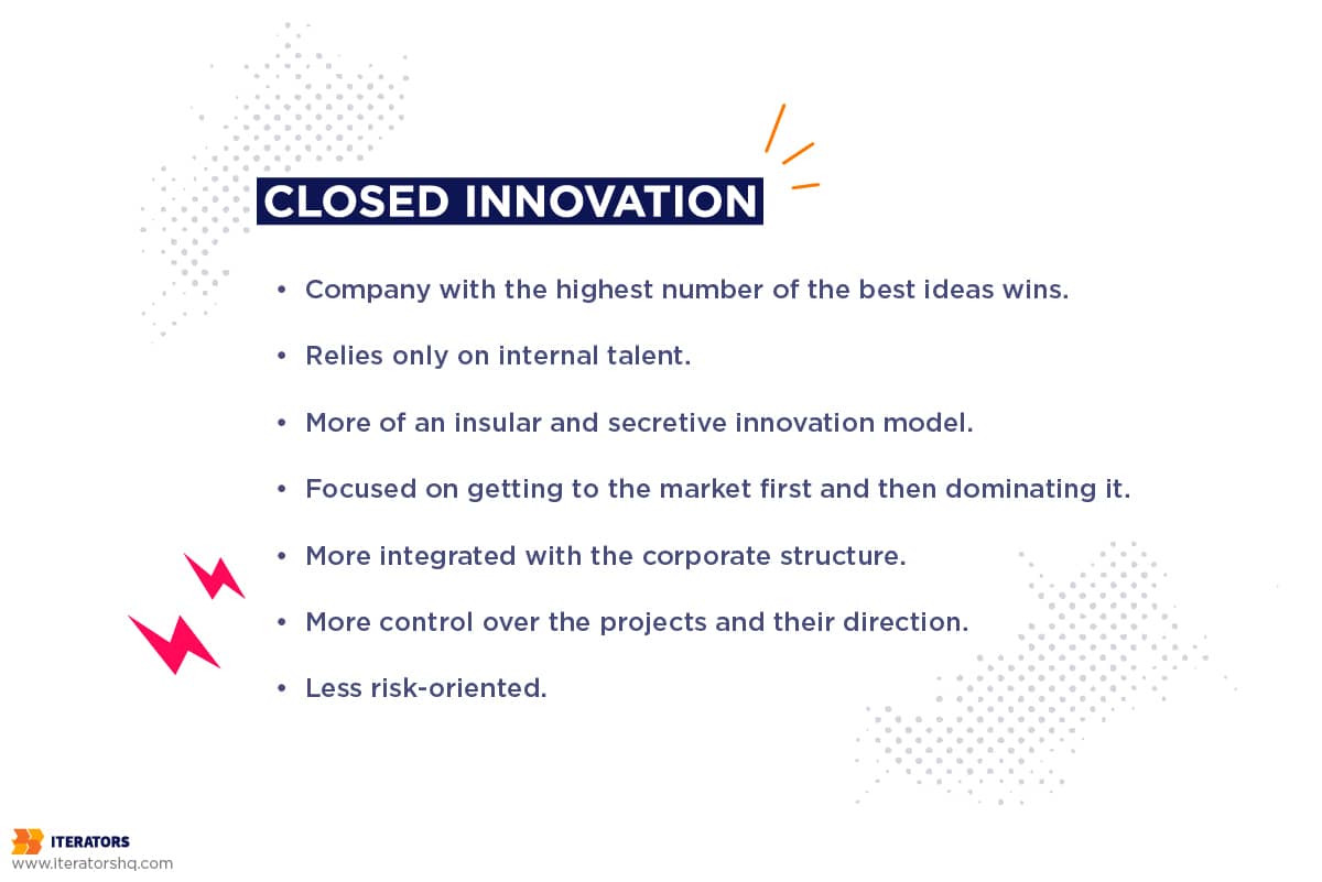closed innovation model