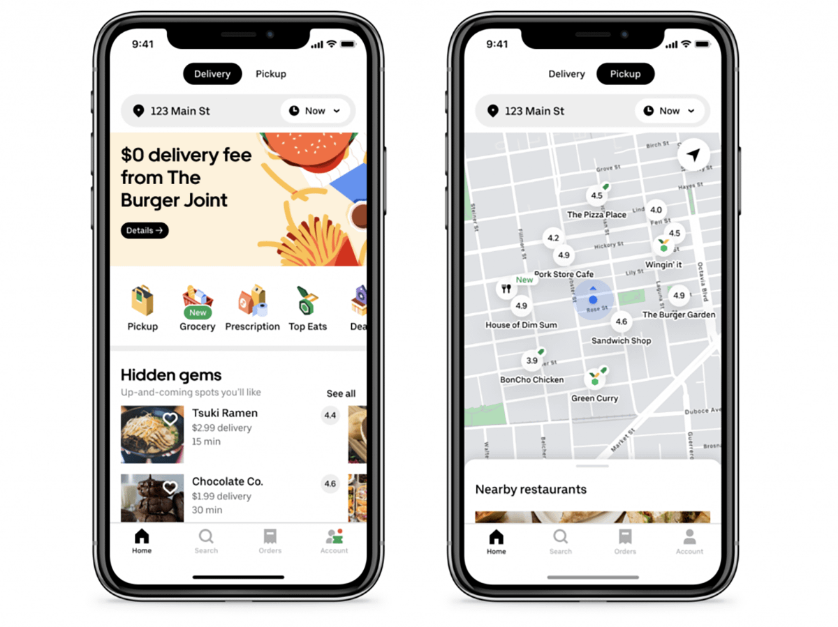 react native ubereats app example